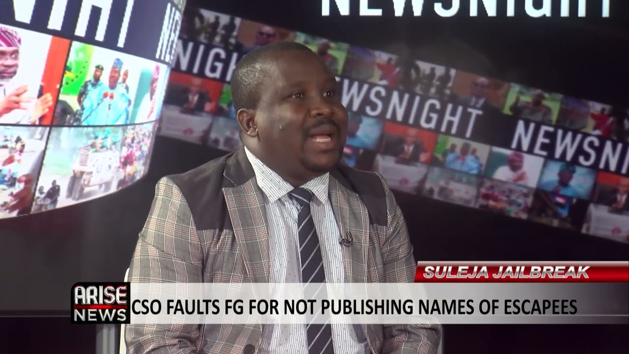 Suleja Jailbreak is Due to Institutional Lapses -Eze