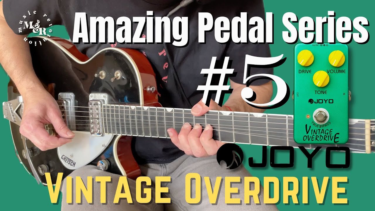 6 minutes with the fantastic  - JOYO VINTAGE OVERDRIVE - Just Playing/No talking