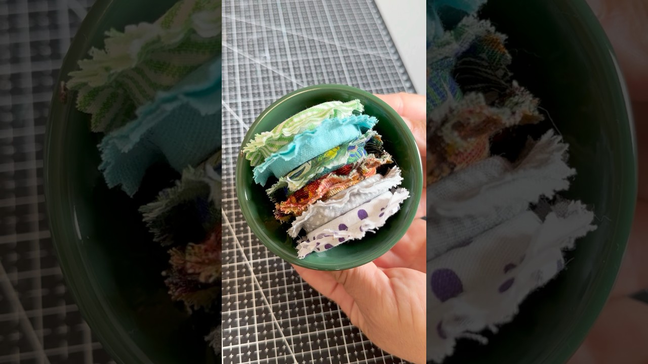 Sew Pattern Weights Using Washers & Scraps