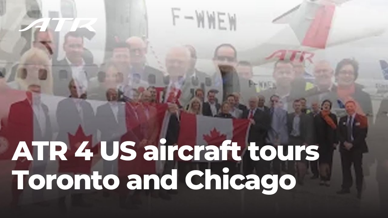 ATR 4 US aircraft tours Toronto and Chicago