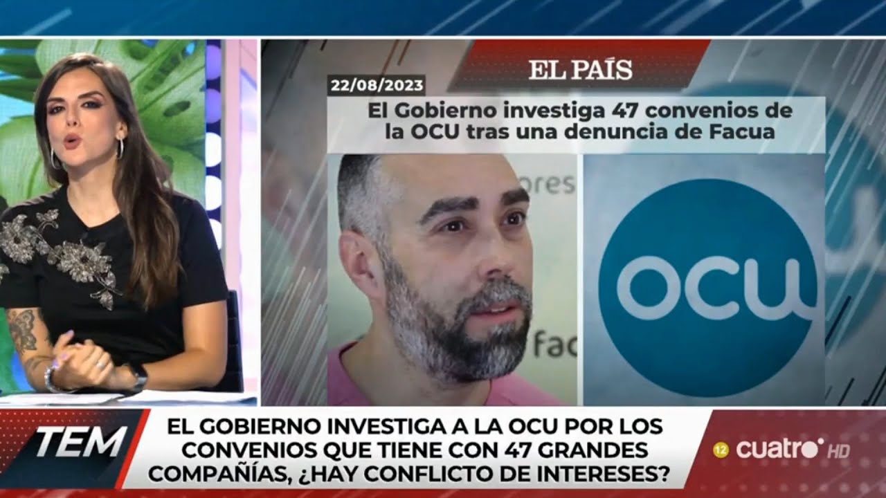 Consumo investiga decenas de acuerdos de la OCU con empresas tras una denuncia de FACUA
