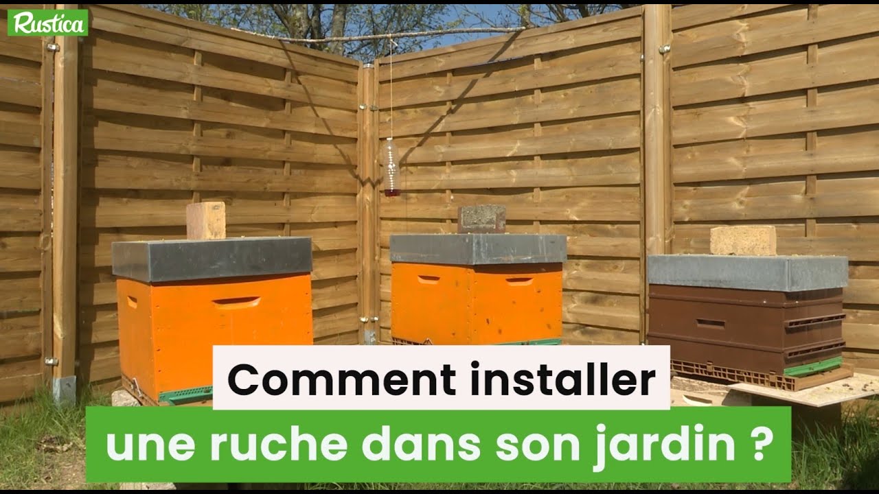 Comment installer une ruche chez soi dans son jardin