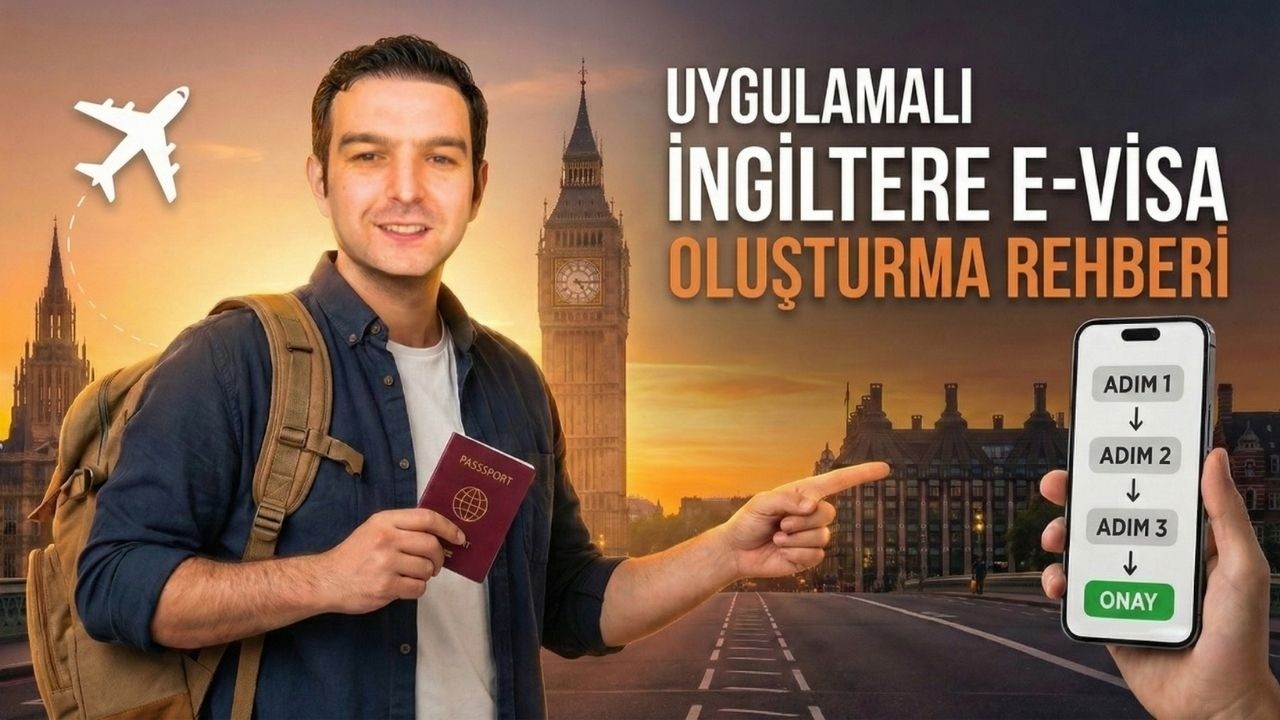 İngiltere Vize Başvurularında Yeni D&ouml;nem! / E visa kaydı nasıl yapılır?