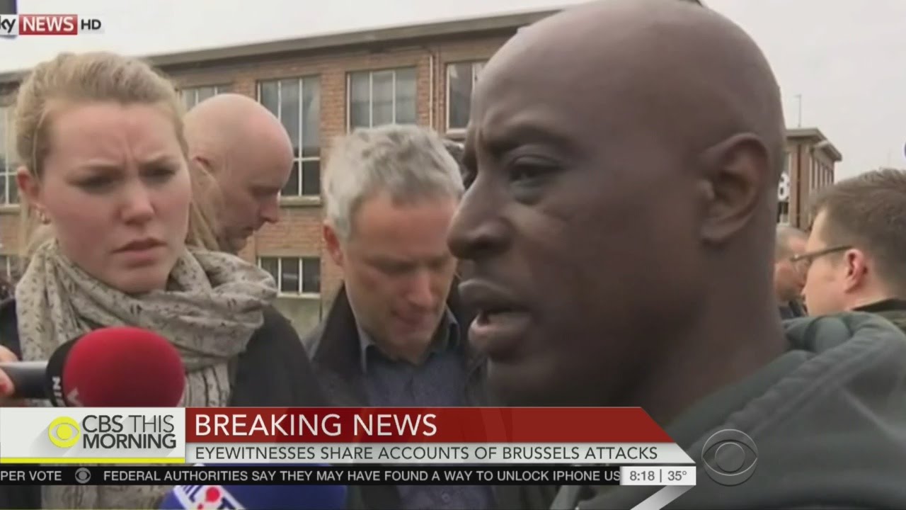 Witnesses On Brussels Attack