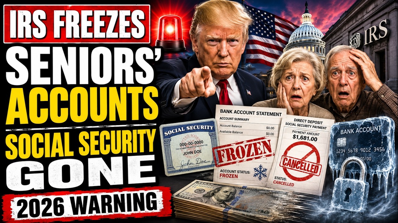 🚨WARNING: IRS Freezes Seniors' Accounts in 2026 &mdash; And Takes the Social Security Deposit With It