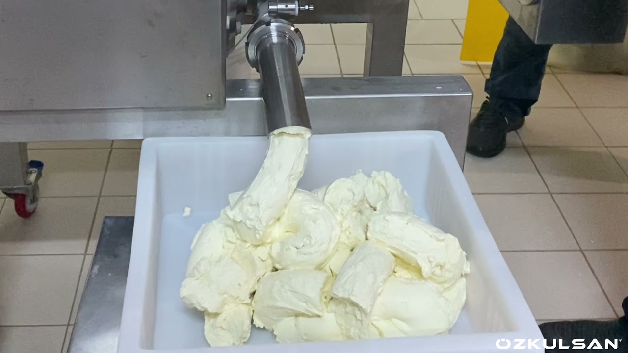 Microcut - Lor Peynir Öğütme Makinesi (Grinding/Milling Curd Cheese - Fine Cutter - Micro Cortador)