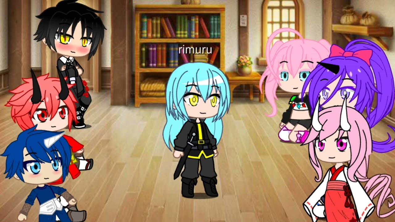 los amigos de rimuru reacciónan a rimuru y a goku x rimuru