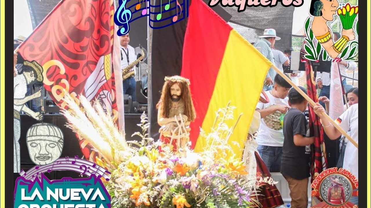 Comparsa Canteros y Comparsa Xochiaca 2024  Hermandad en honor al Sr. de la Columna