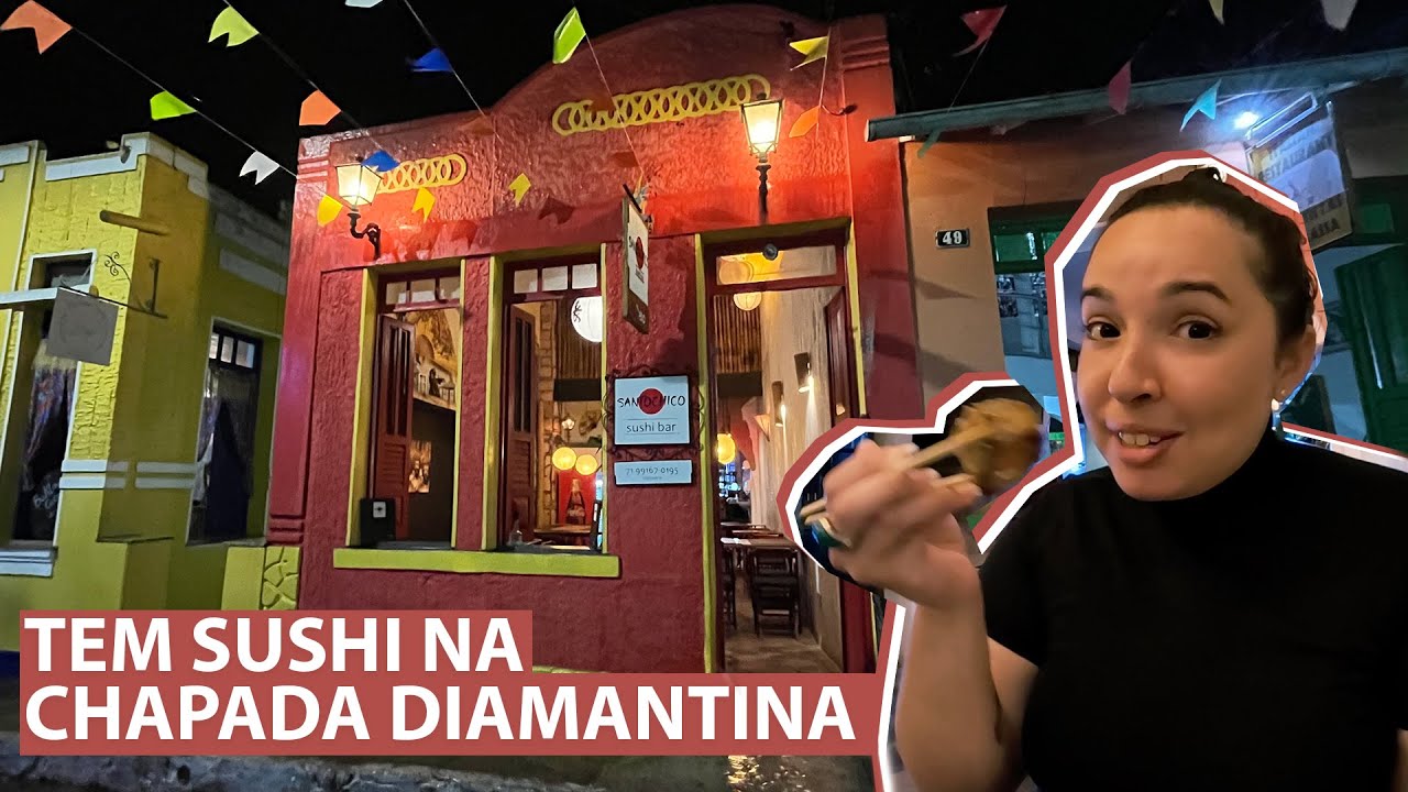 CONHEÇA O MELHOR SUSHI DA CHAPADA DIAMANTINA!