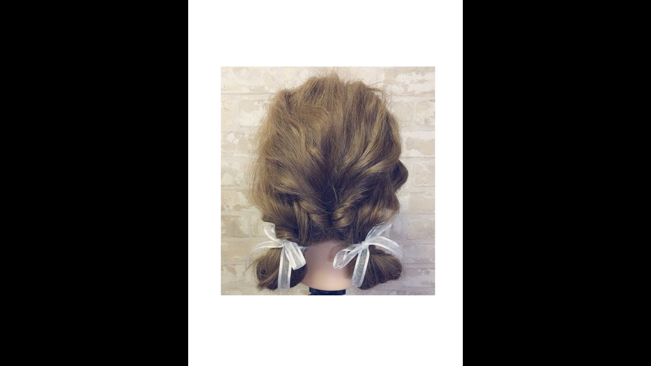 ヘアスタイリスト木村一平が教える！ツインテールお団子アレンジ
