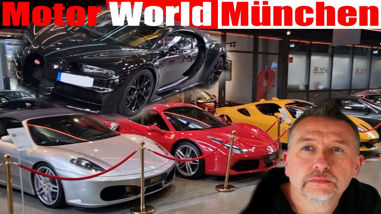 Motorworld München # Bugatti # Lamborghini # Ferrari und Co. - Wir für euch auf der Motorworld
