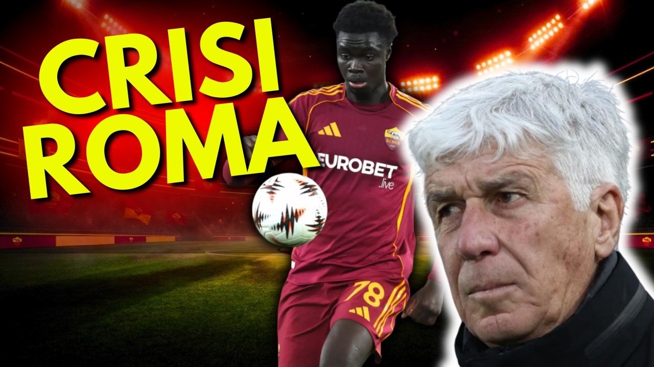 CROLLO ROMA: Infortunio KON&Eacute; e GASP in CRISI TOTALE!