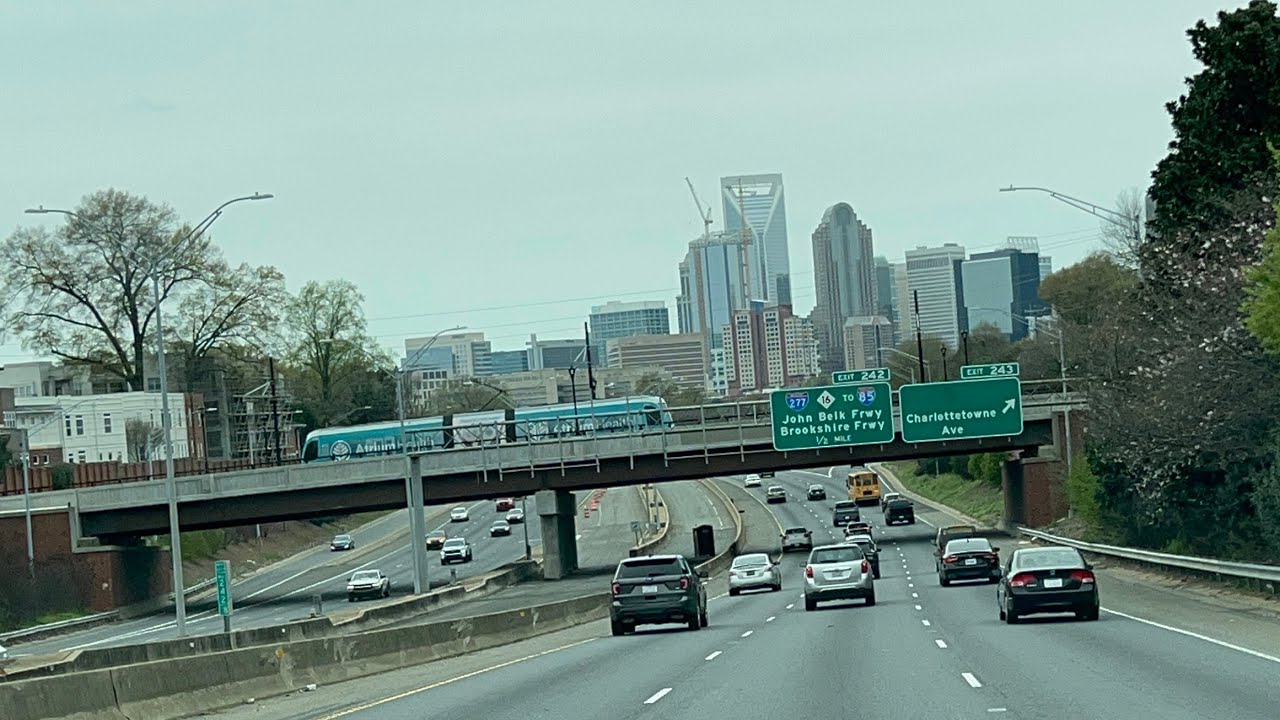 Downtown Charlotte - 14th Largest City In USA - 1 Hour Tour