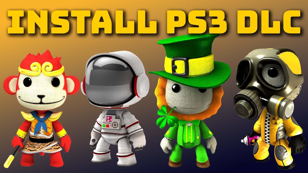 How to Install DLCs on your modded PlayStation 3