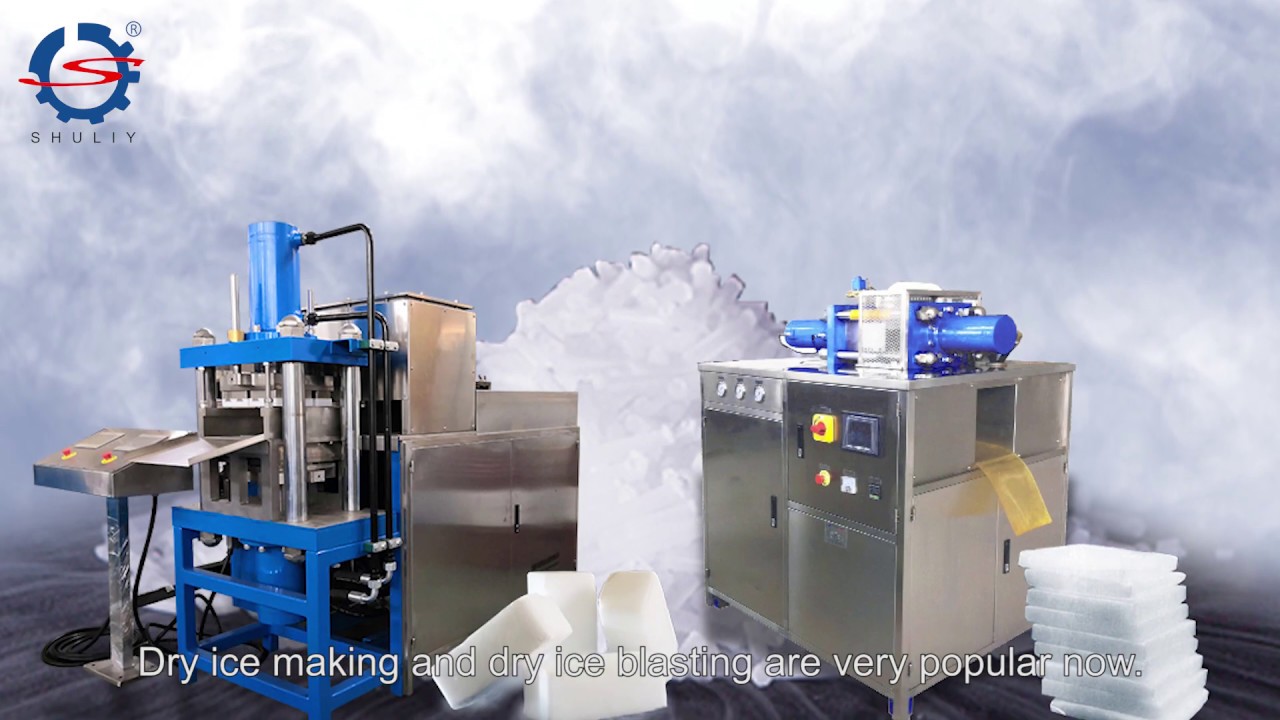 Amazing Dry Ice: Dry ice machine for dry ice pellets, dry ice blocks with different specifications