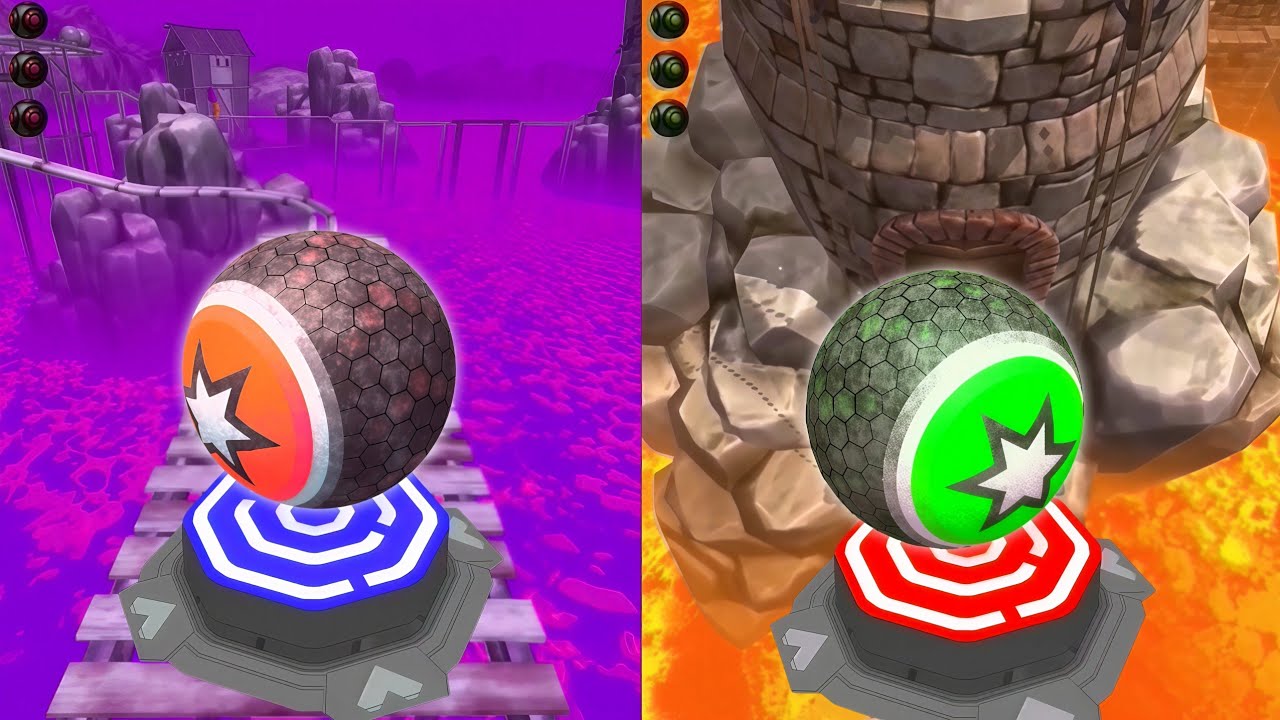🔴⚡🥎Rollance Adventure Balls Vs Reverse Video Gameplay SpeedRun | ROLLANCE GAME 