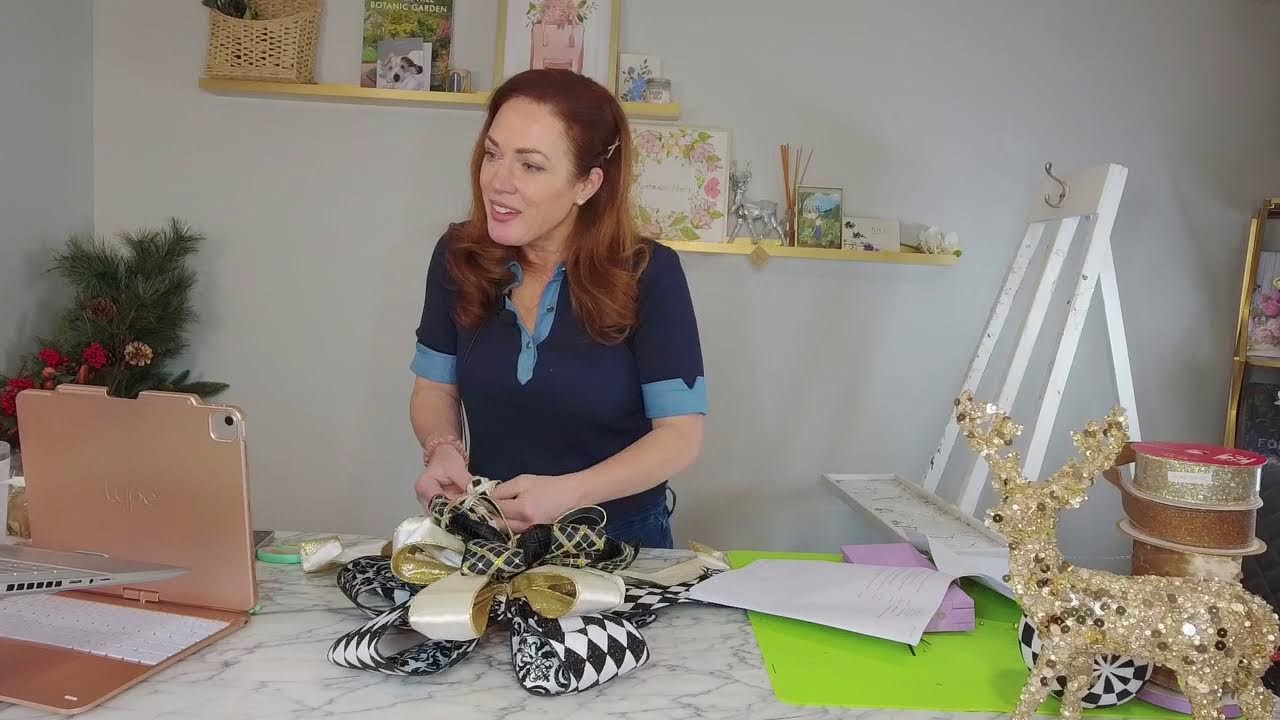 Unboxing Christmas supplies from @tmigifts  #diycrafts #unboxingvideo #bowmaker 