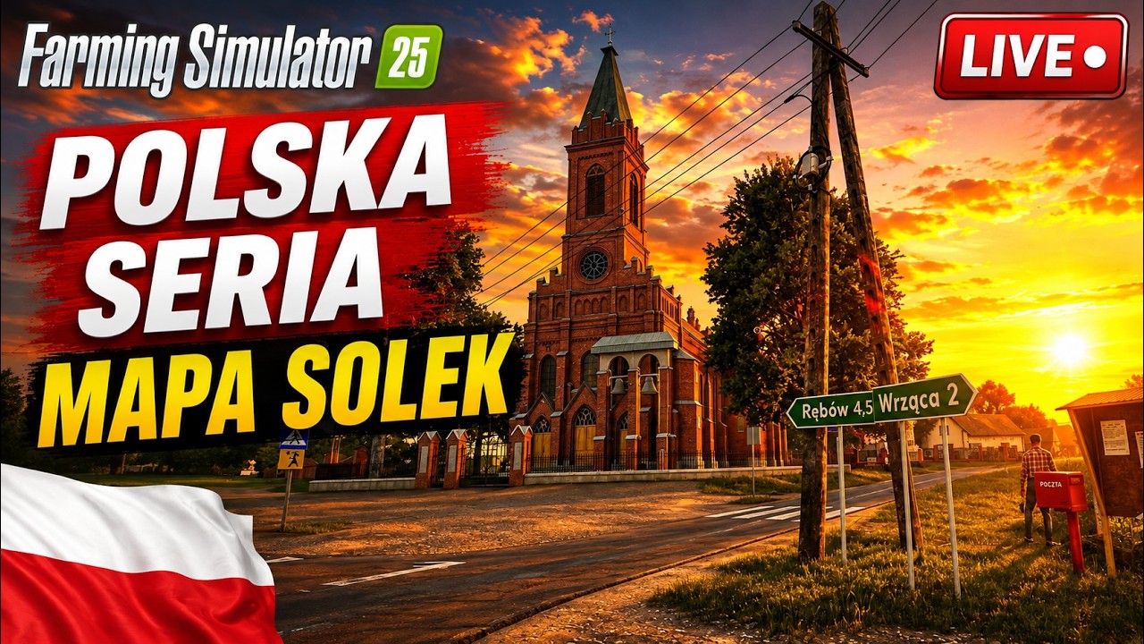 🔴POLSKA SERIA mapa Solek - Otwieramy restaurację Farming Simulator 25