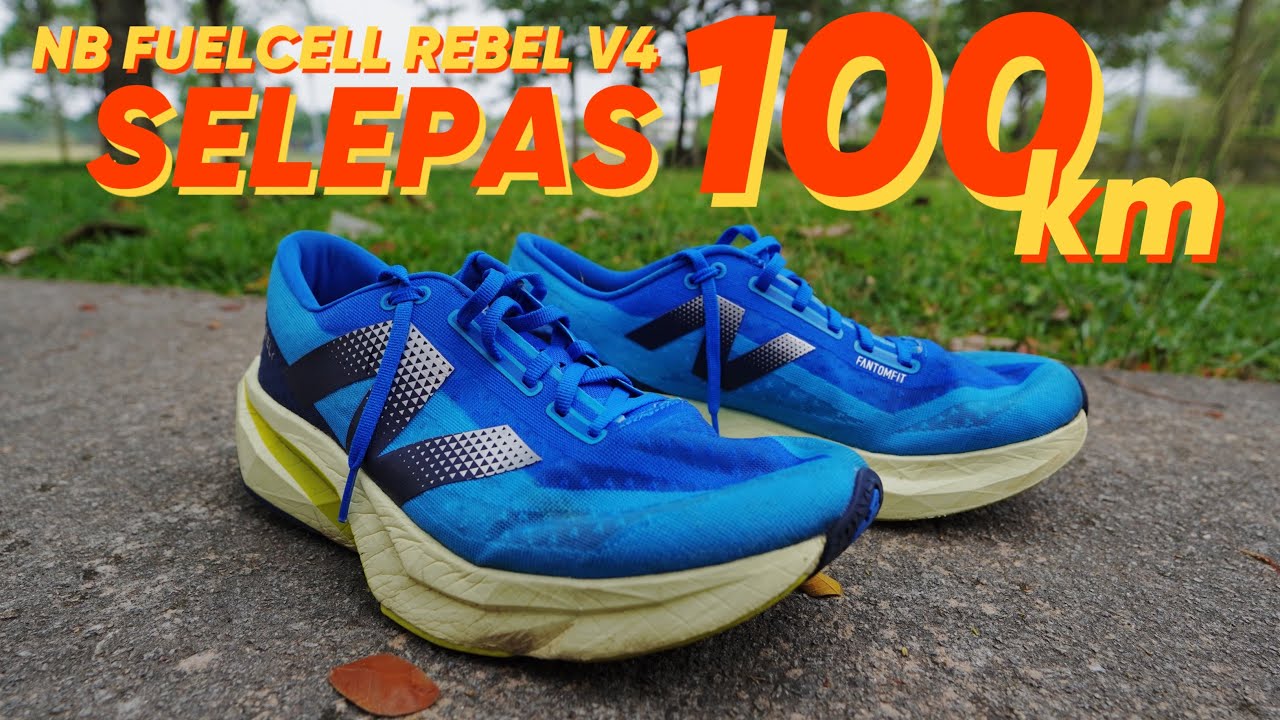 New Balance Fuelcell Rebel V4 - Selepas 100km Review