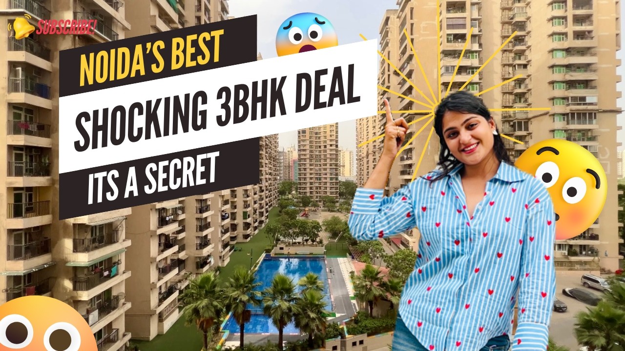 Noida's Craziest 3bhk Offer 🚨|  Gaur City Flats For Sale | Saya Zion, Noida🏡#3bhk