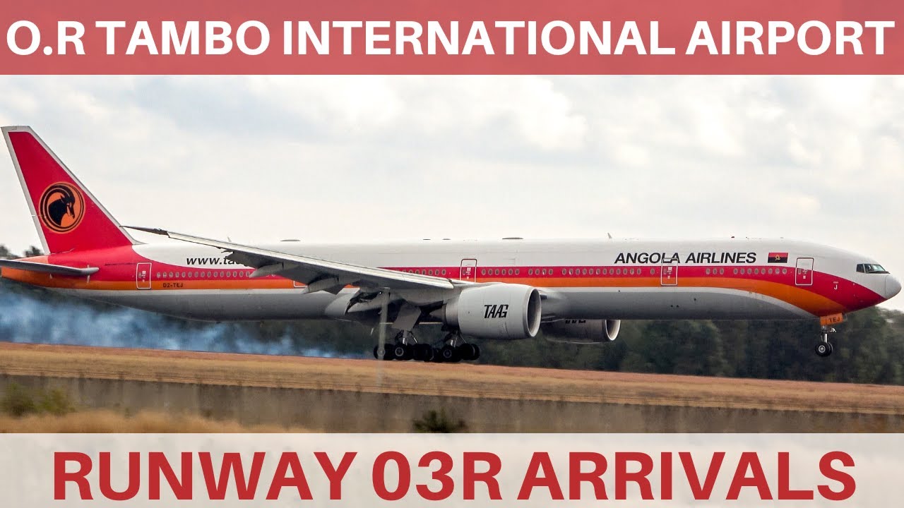 56 Minutes of Great Plane Spotting at O.R Tambo International Airport | O.R Tambo Airport