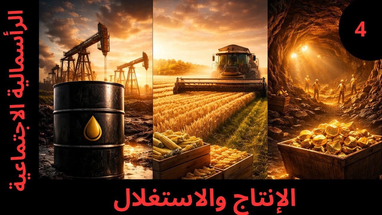الرأسمالية الاجتماعية   الحلقة الرابعة   الإنتاج والاستغلال720P HD