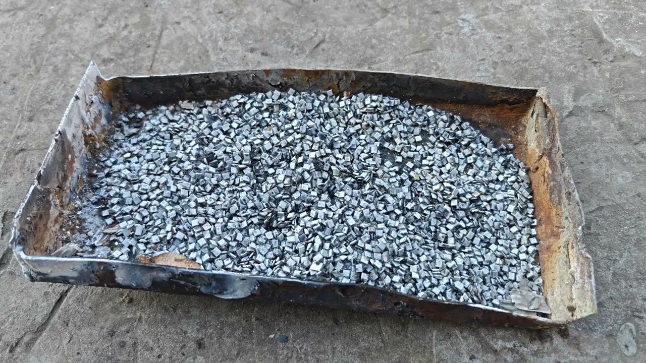 Золото с мелких двух сторонних чипов и импортной лигатуры , тест выхода 