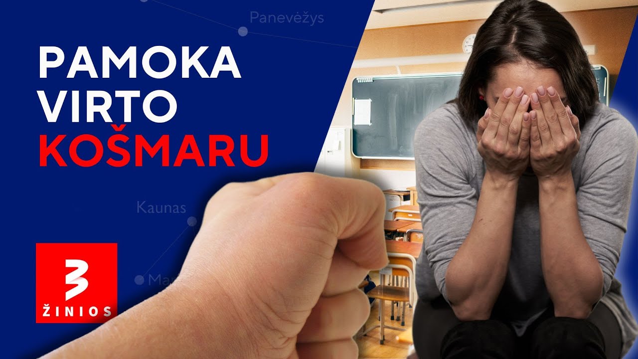Paauglys kumščiu puolė mokytoją Pakruojo mokykloje