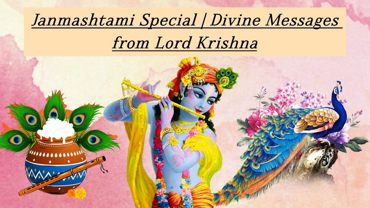 🌼Messages From Lord Krishna🦚 ( Pick A Card ) 