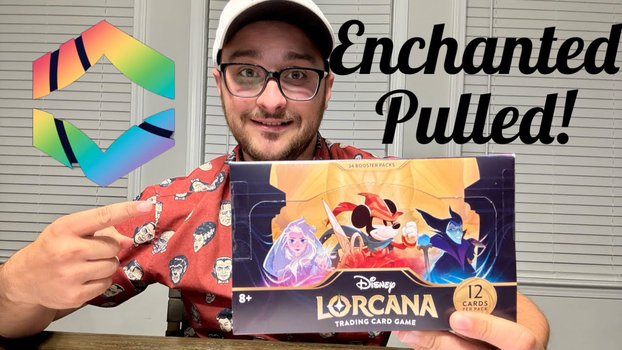 *Enchanted Pull* My first Disney Lorcana Booster Box Opening!