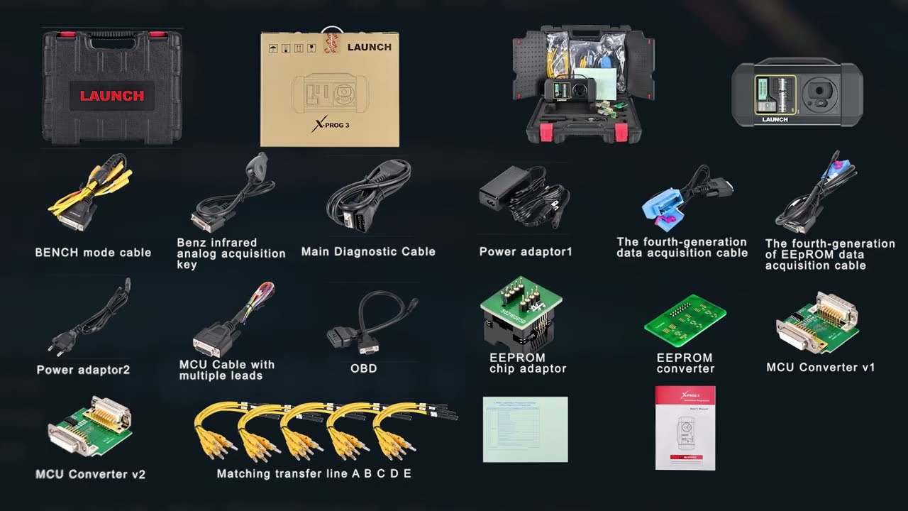 Inside the Box: LAUNCH X431 IMMO PLUS | Key Programmer & IMMO Scanner