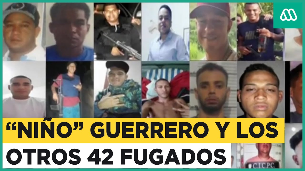 El líder del Tren de Aragua y los otros 42 fugados que son buscados por la policía