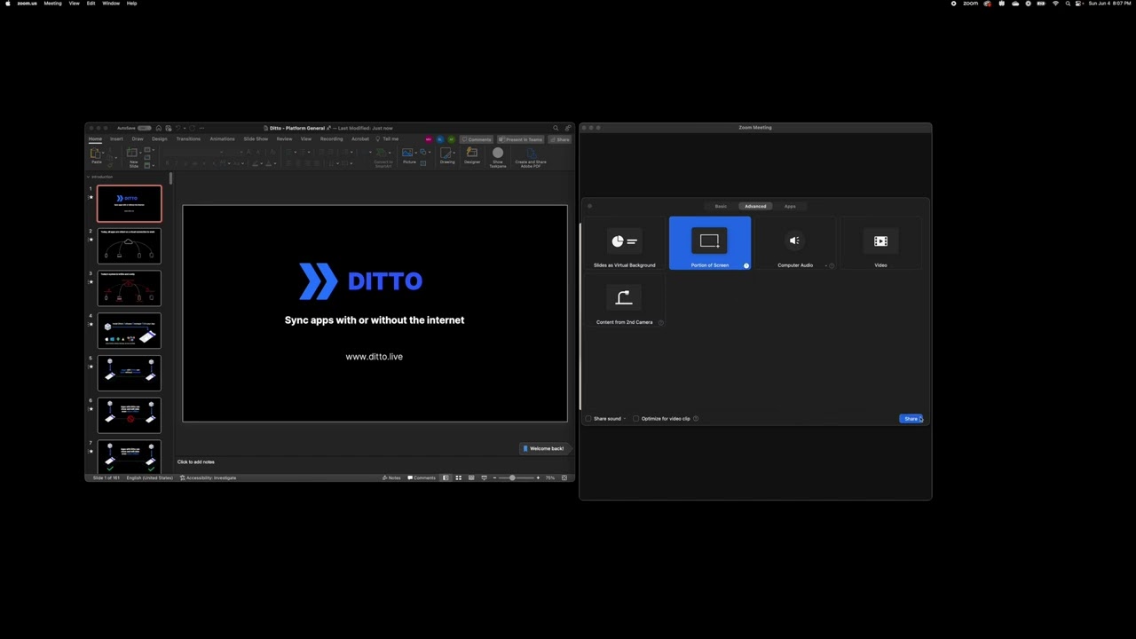 Share PowerPoint Presentations on Zoom with Presenter View