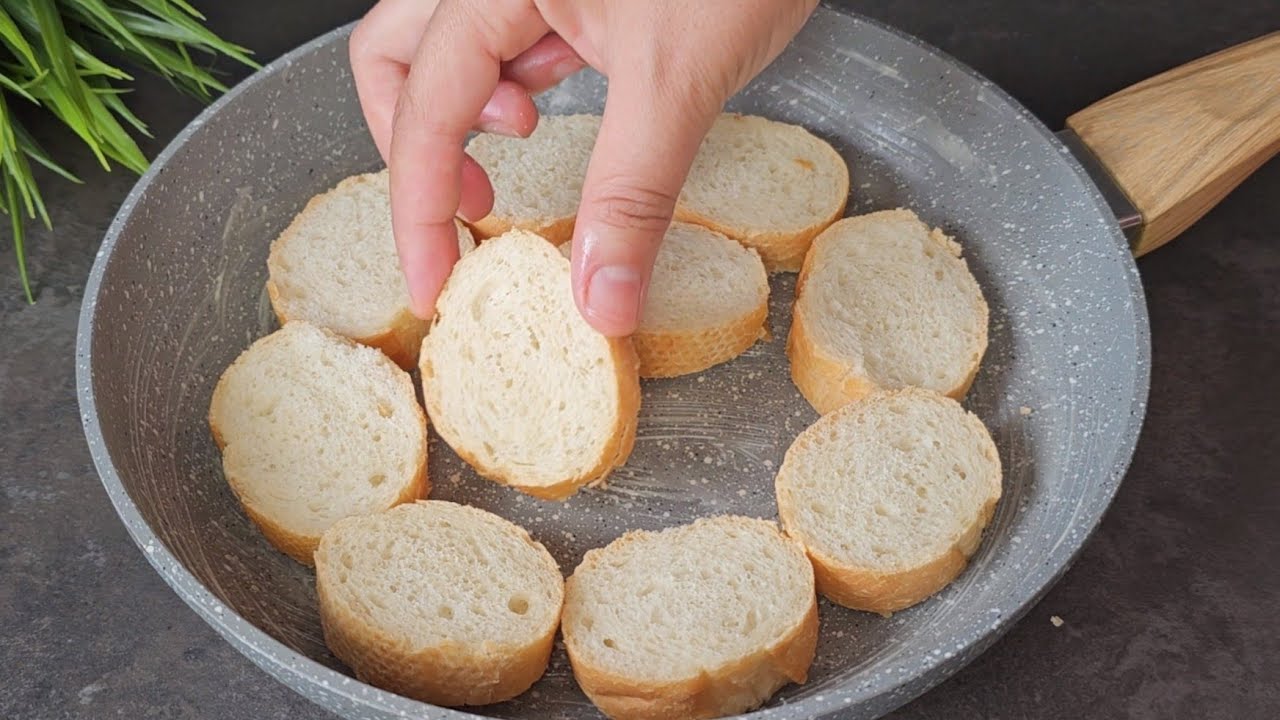 Non buttare il pane secco! Ricetta economica e veloce!