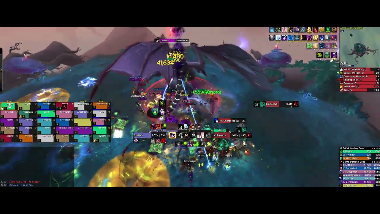 Heroic Chimaereus - Warlock POV - SNAP Area52