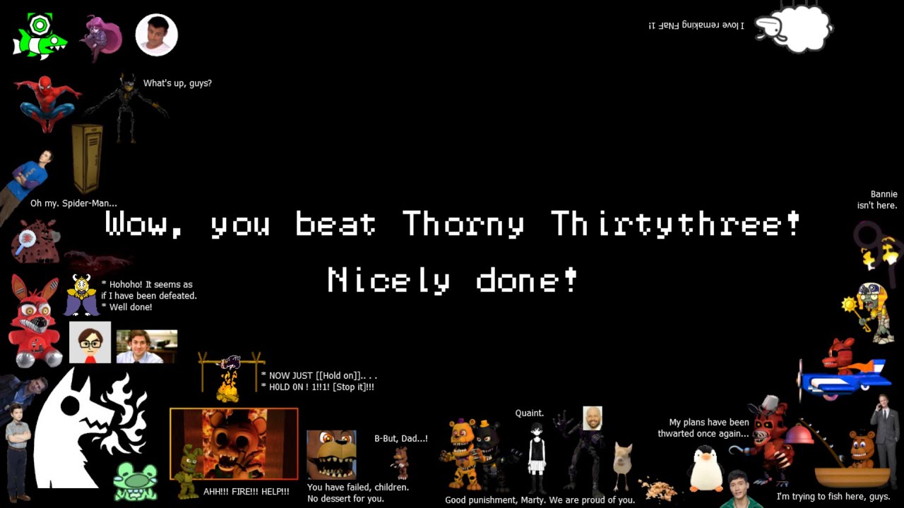 thorny thirtythree !!!! leftory custom night