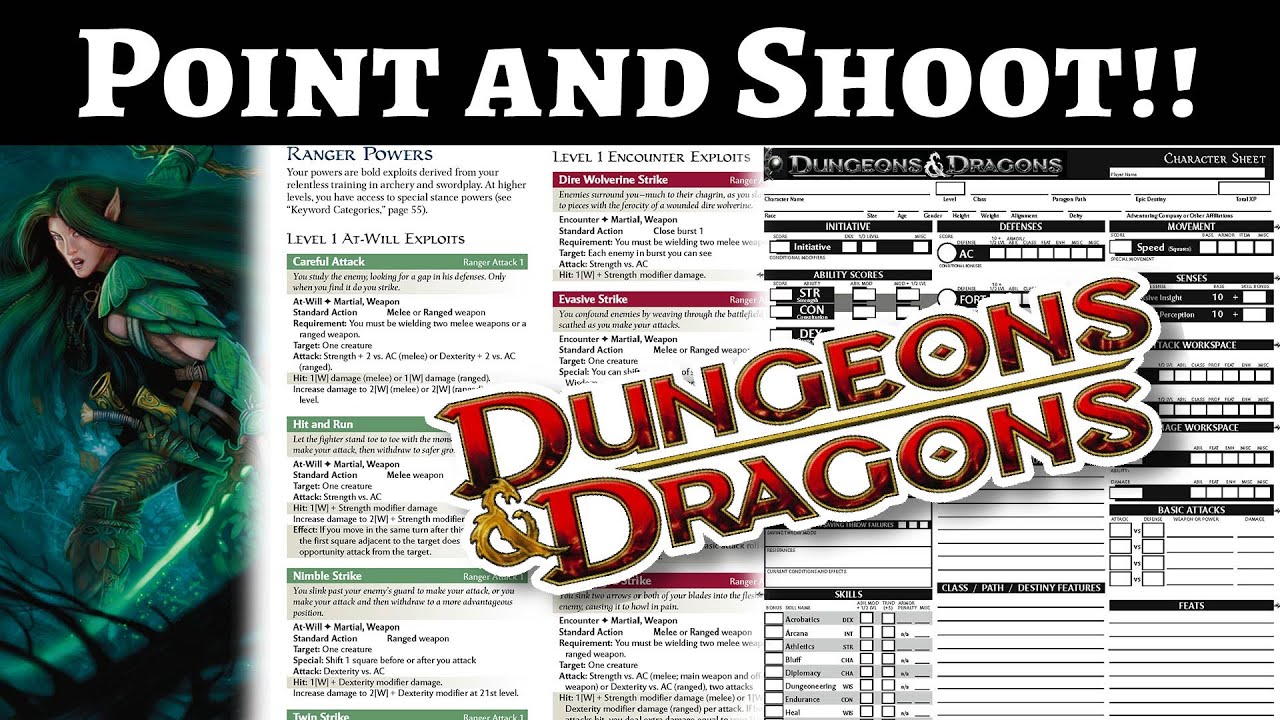 Какая раса лучшая для рейнджера? (Руководство по оптимизации 4e)