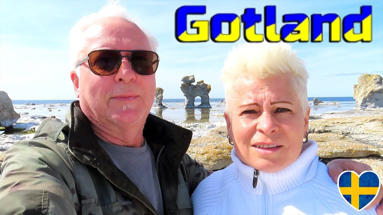 Med husbil till Gotland.