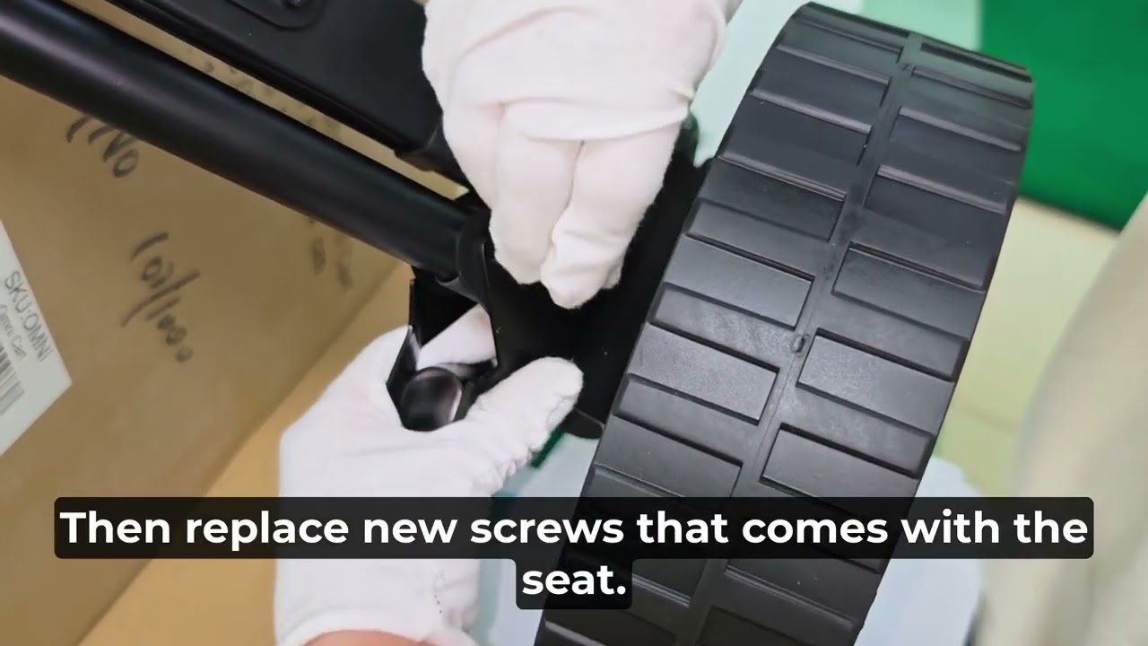 Cybercart Seat Installation