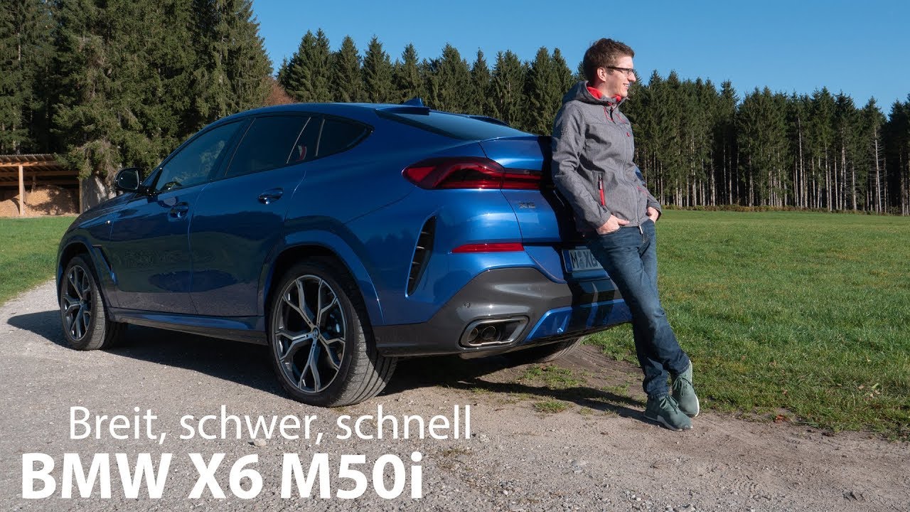 2020 BMW X6 M50i (G06) Test / Breit, schwer und schnell - Autophorie