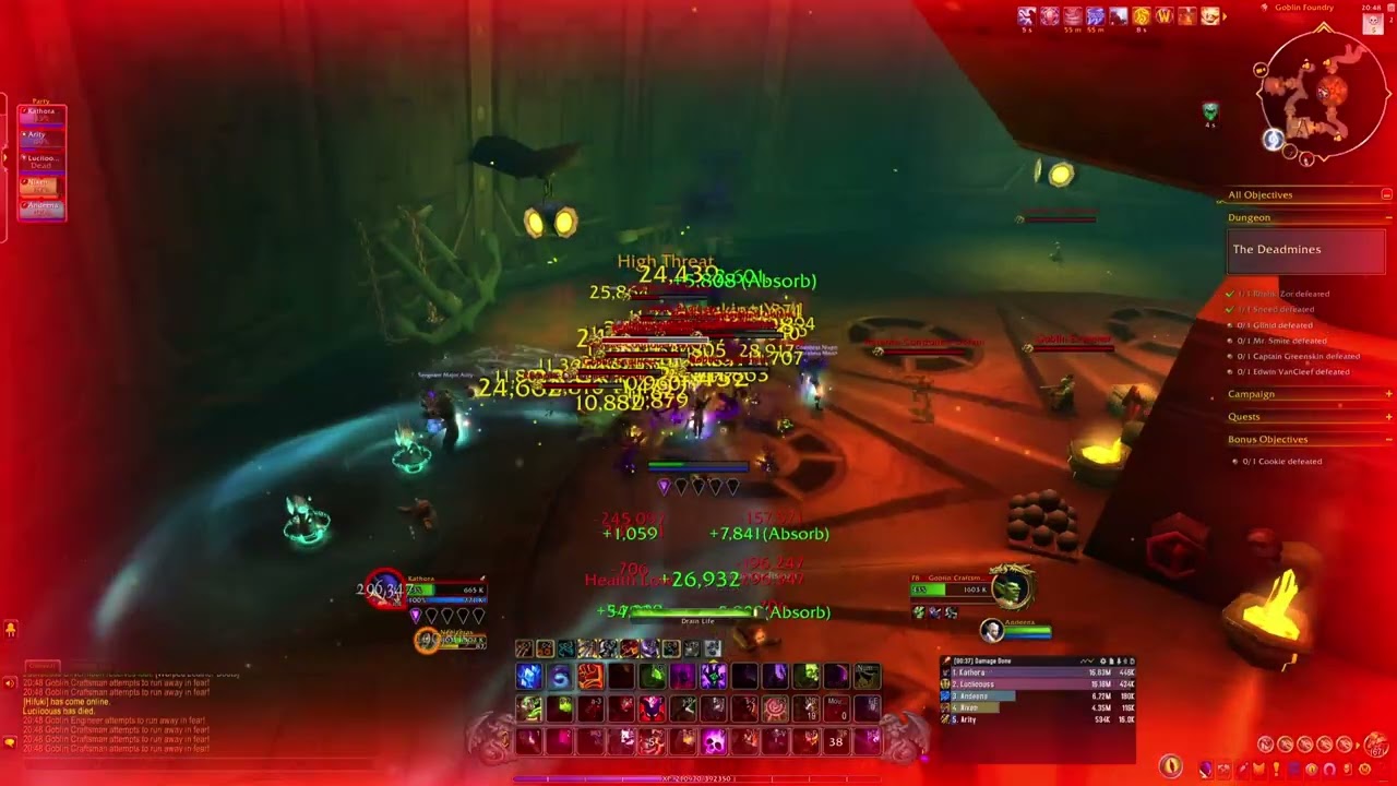 Demo Lock leveling - Timewalking Classic