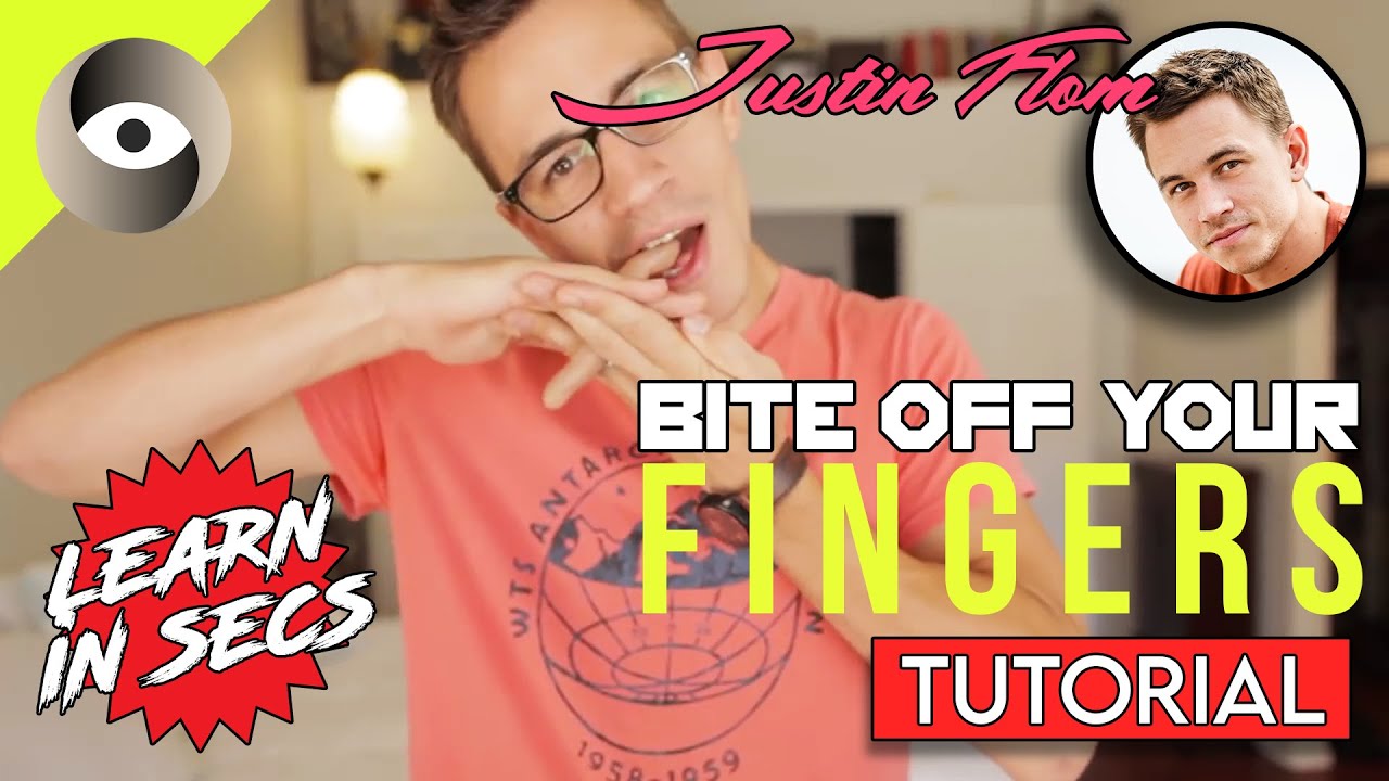 BITE OFF YOUR FINGERS | Saturday Sorcery Justin Flom TUTORIAL
