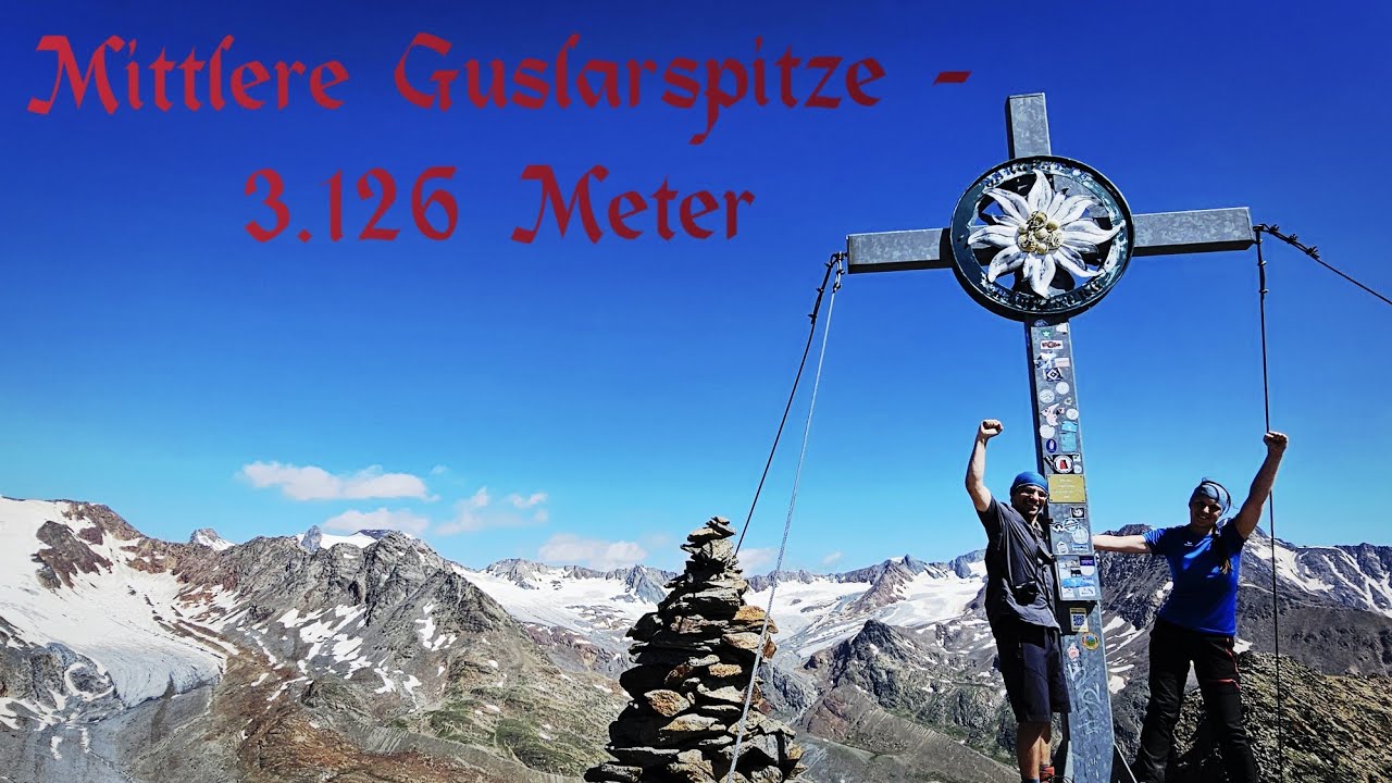 Mittlere Guslarspitze (3.126 Meter) - Ein leichter 3000er - Ötztaler Alpen