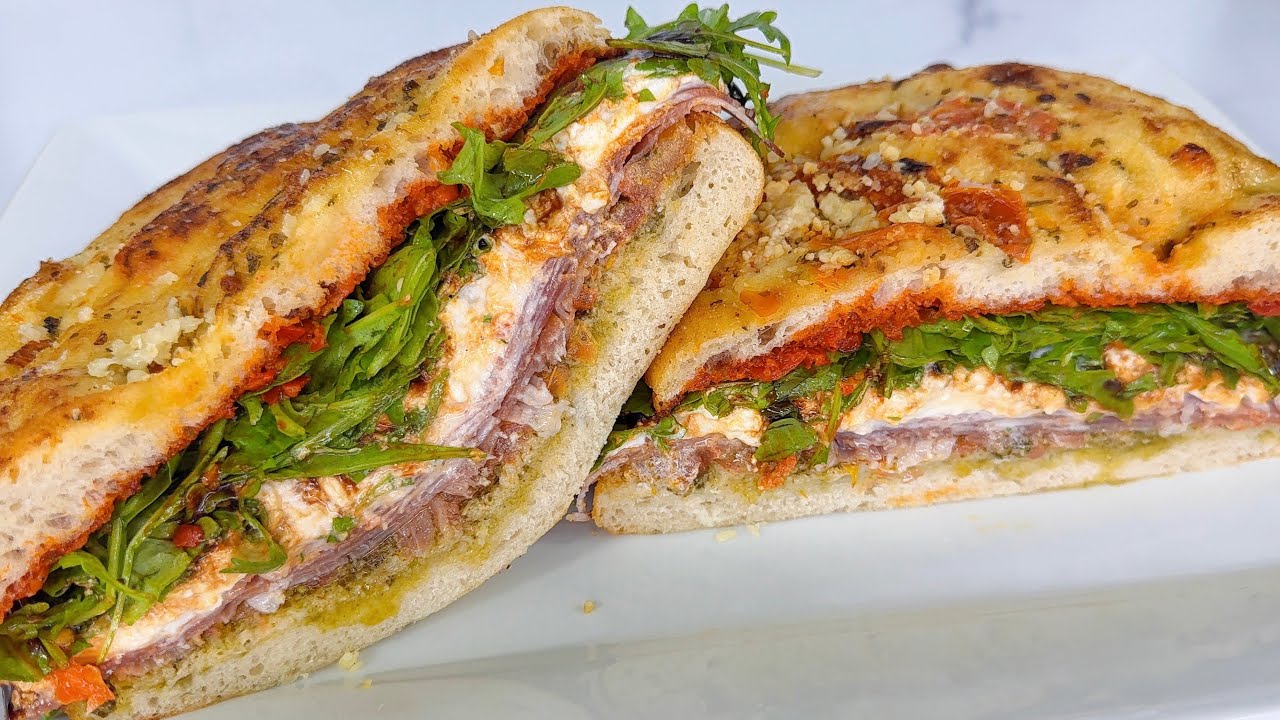 HOW TO MAKE THE VIRAL TRADER JOE'S FOCACCIA SANDWICH!