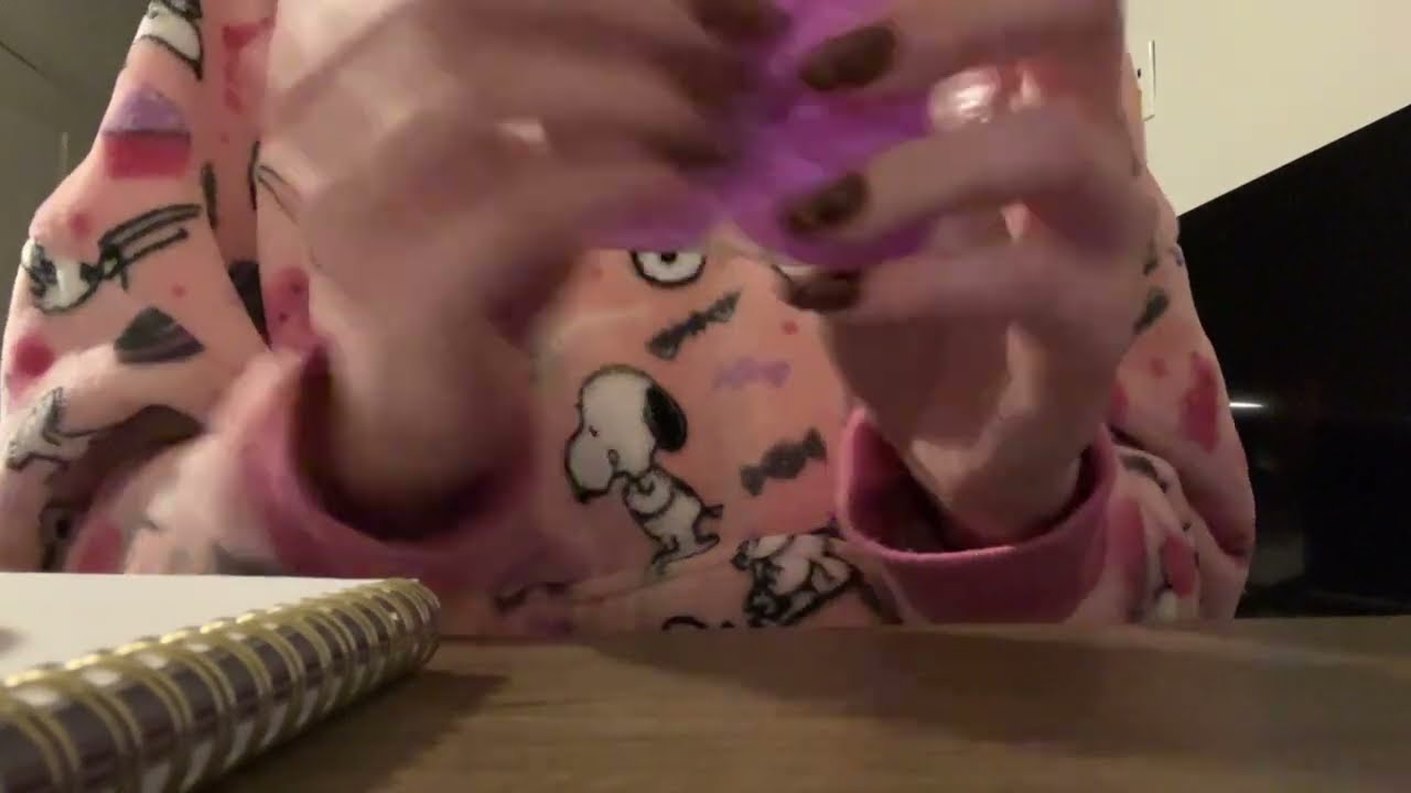 ASMR random triggers for sleep