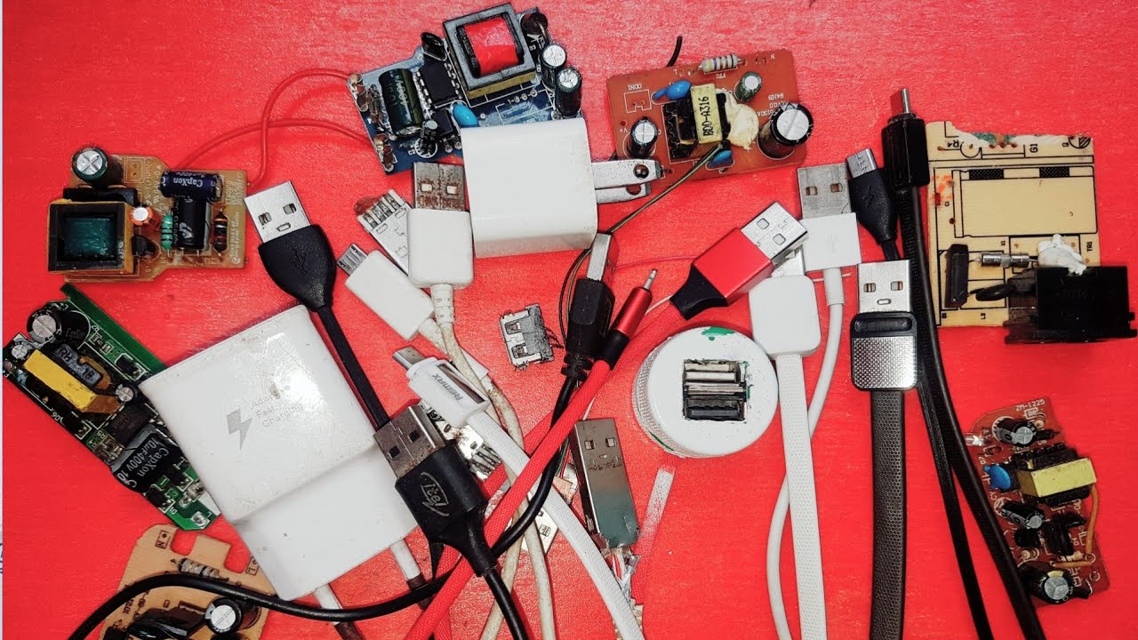 Awesome uses idea of Old Mobile charger and usb cables