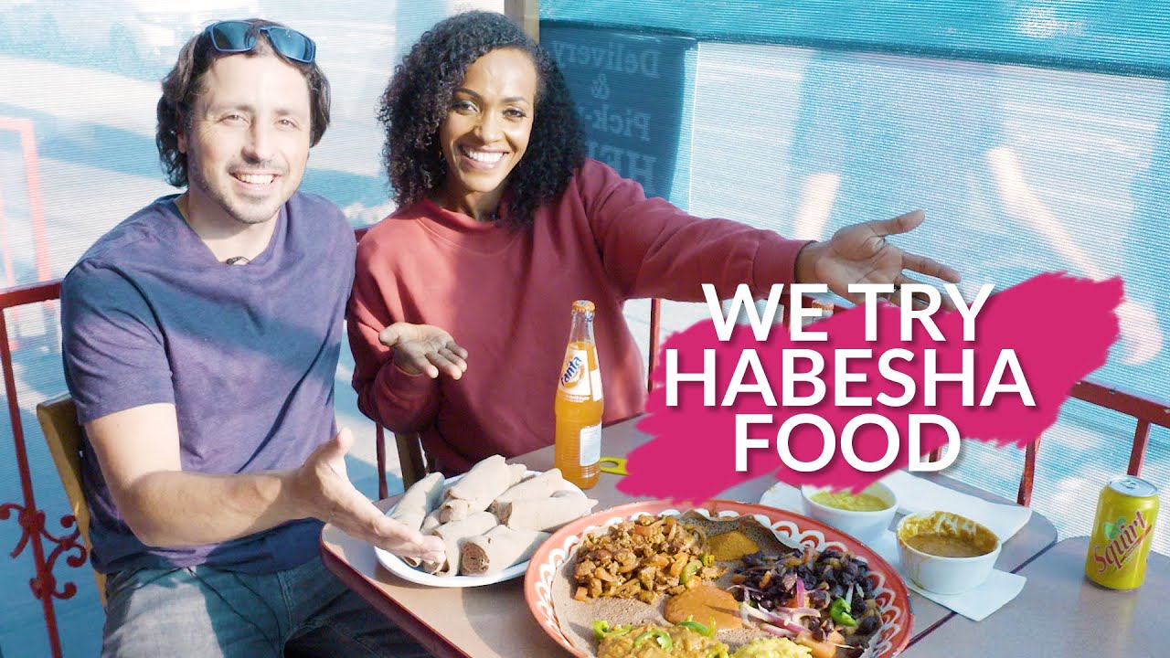 Semret Russom - Tigrinya Tuesday Ep.29 - Trying Habesha Food