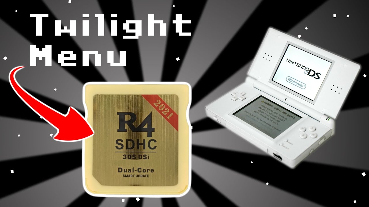 Twilight Menu no Flash Card - Nintendo DS de Cara Nova