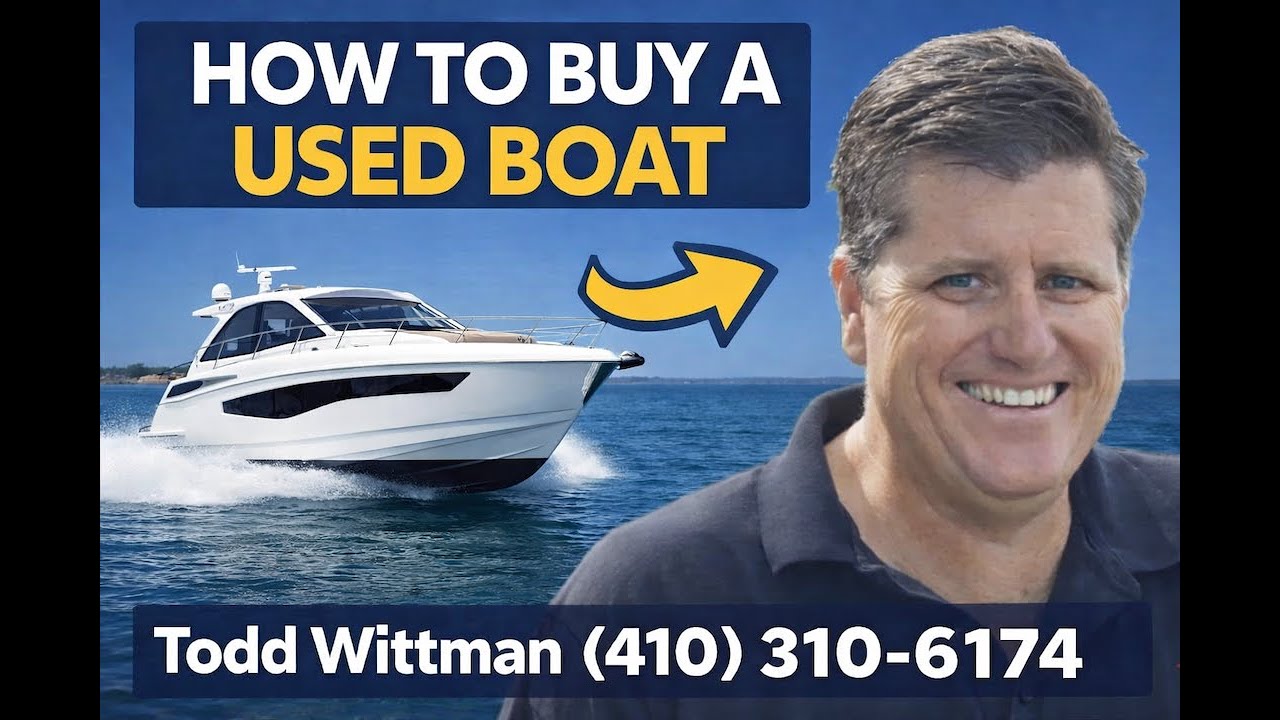 What to look for when buying a used boat - Todd Wittman (410)310-6174