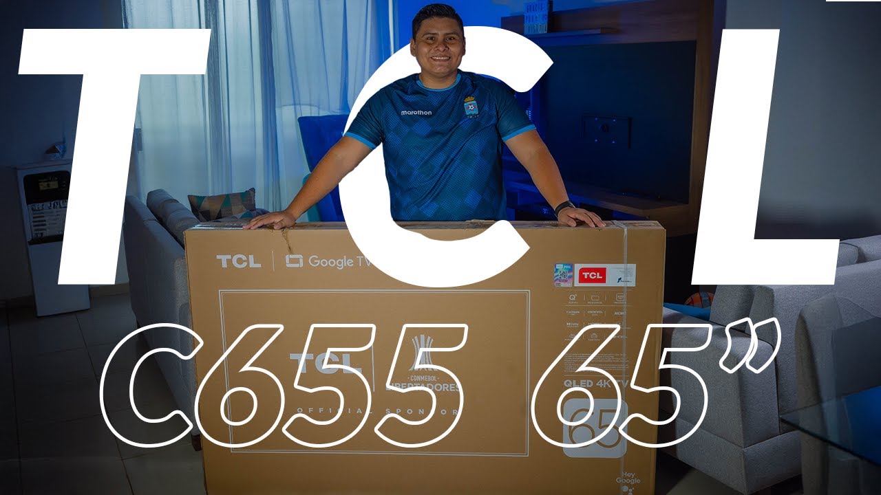 TCL C655 de 65 pulgadas│UNBOXING y PRIMERAS IMPRESIONES│Con SUBWOOFER integrado 🤯